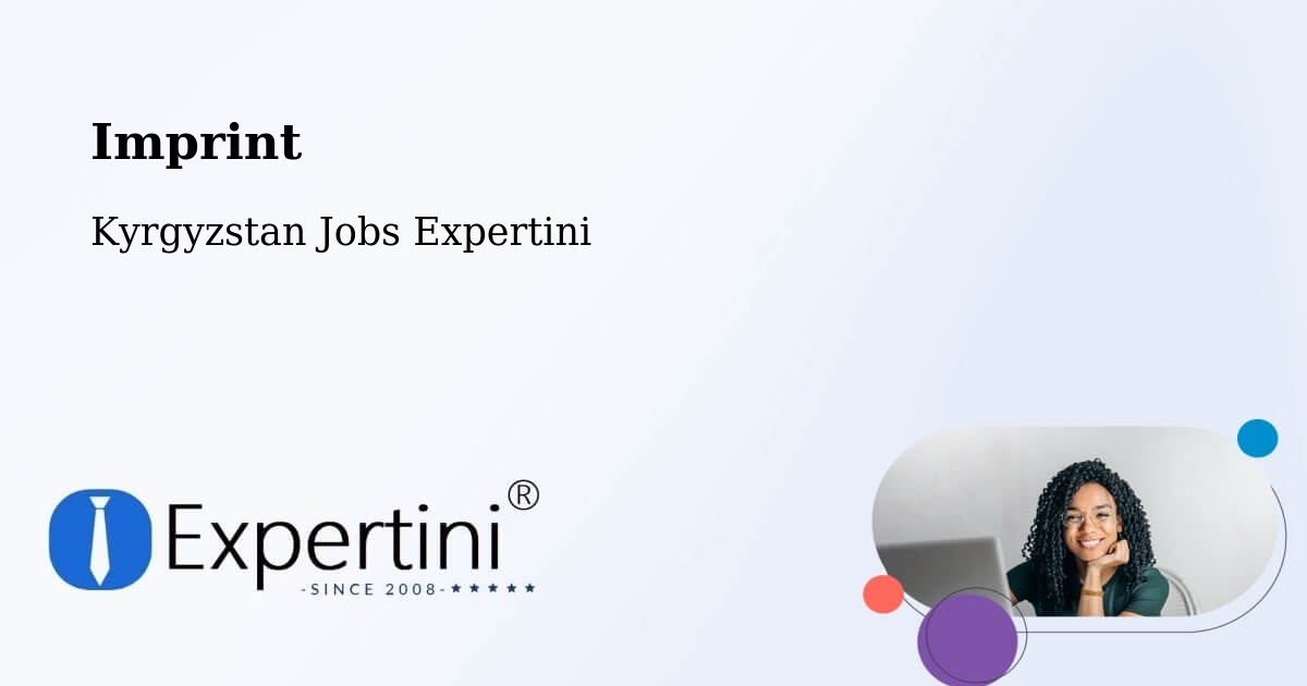 Imprint - Kyrgyzstan Jobs Expertini